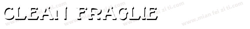 CLEAN FRAGLIE字体转换